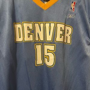 Denver Nuggets Carmelo Anthony Basketball Jersey Vintage Reebok NBA Size 2XL